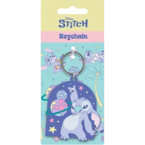 STITCH - Space Rocks - PVC Keychain
