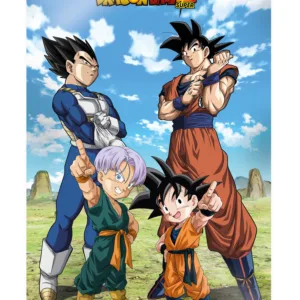 DRAGON BALL SUPER - Family - Poster 3D - 58x38cm