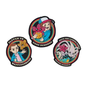 STRANGER THINGS - Characters - Set of 3 Iron-on Patch