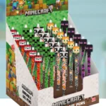 MINECRAFT - Head Topper Erasable Gel Pen (Display of 30 pcs)