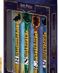 HARRY POTTER - 4 Head Topper Erasable Gel Pens