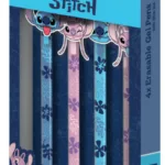 STITCH & ANGEL - 4 Stylos à Gel Effaçable + Head Topper