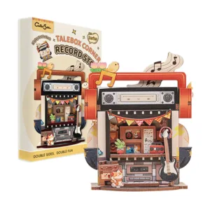 TALEBOX CORNER - Mini House Kit - Magasin de Disques - 52pc