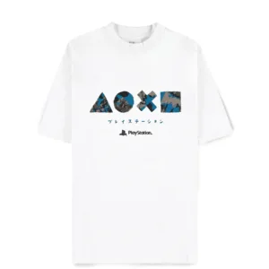 PLAYSTATION - Icons Japan - Men Loose Fit T-Shirt (XL)