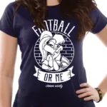 LOONEY TUNES - T-Shirt IN A TUBE- Football or Me GIRL (S)
