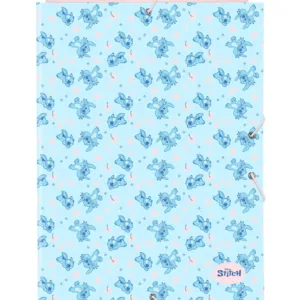 STITCH - Sleeping - Classeur à Rabats Premium avec Elastiques A4