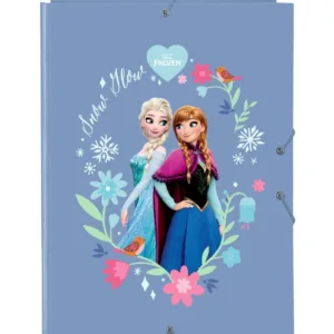 REINE DES NEIGES - Classeur à Rabats Premium avec Elastiques A4