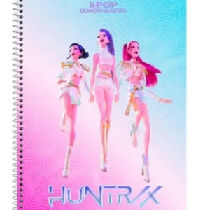 K-POP DEMON HUNTERS - Notebook A4 80 Feuilles