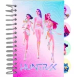 K-POP DEMON HUNTERS - Notebook A6 avec 4 Separateurs
