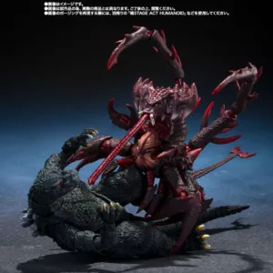 GODZILLA - Godzilla Jr. & Destoroyah - Figurine S.H. Monsterarts 15cm
