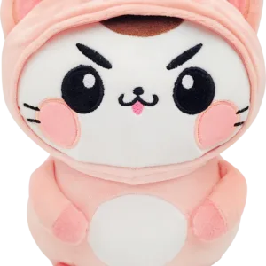 FUNNY CATS - Cochon - Peluche 21cm