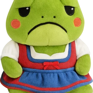 FROWNY FROGS - Dirndl - Peluche 25cm