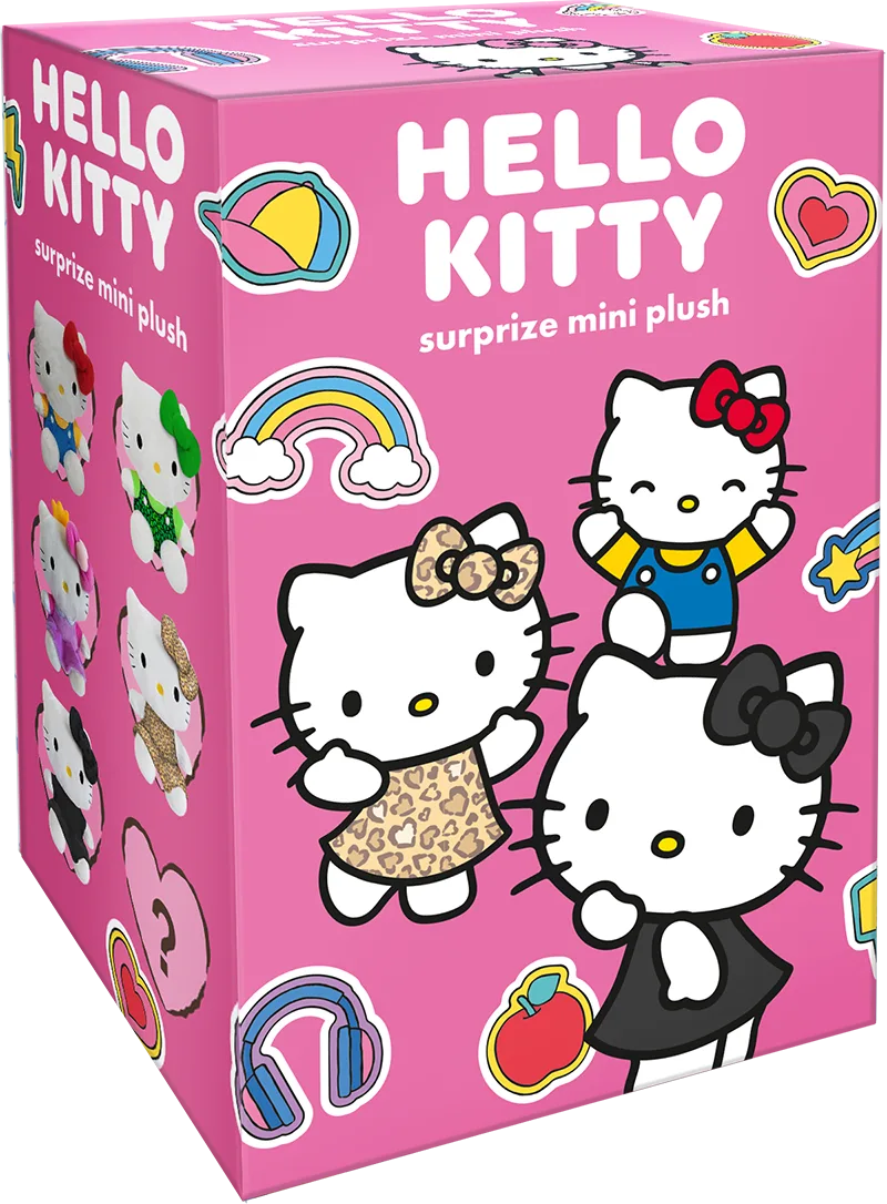 HELLO KITTY - Blind Box Peluche 12cm (6 Design)