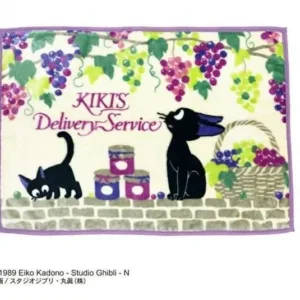 KIKI LA PETITE SORCIERE - Grappes de raisin -Couverture Plaid 70x100cm
