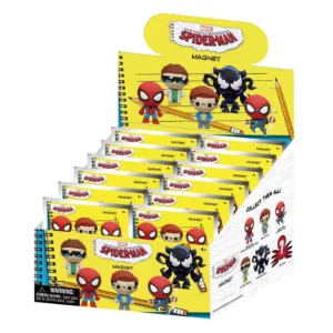 SPIDER-MAN - Series 1 - 3D Foam Magnets in blind bags (Display 12 Pcs)