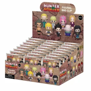 HUNTER X HUNTER - Series 2 - 3D Foam Bag Clip (Display 24 Pcs)