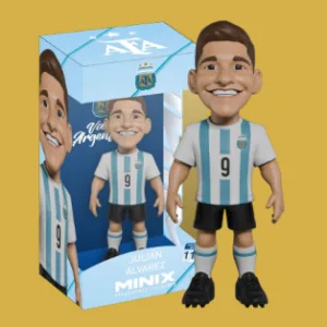 ARGENTINE - Alvarez - Figurine Minix Coupe du Monde 12cm