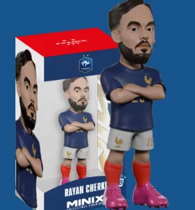 FRANCE - Cherki - Figurine Minix Coupe du Monde 12cm