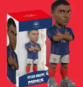 FRANCE - Mbappé - Figurine Minix Coupe du Monde 12cm