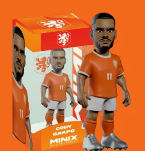 PAYS-BAS - Gakpo - Figurine Minix Coupe du Monde 12cm