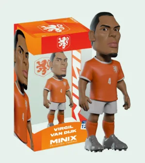 PAYS-BAS - Van Dijk - Figurine Minix Coupe du Monde 12cm