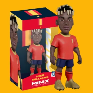ESPAGNE - Williams - Figurine Minix Coupe du Monde 12cm