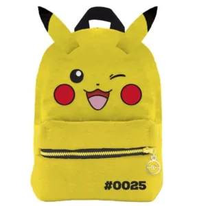 POKEMON - Pikachu - Sac à Dos Fluffy '30x23x12cm'