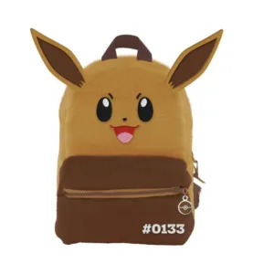 POKEMON - Evoli - Sac à Dos Fluffy '30x23x12cm'