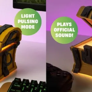 FORNITE - Coffre - Lampe avec Son 12cm