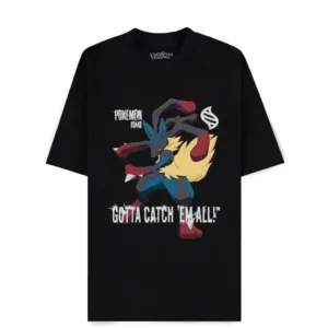 POKEMON - Mega Lucario - T-Shirt Loose Fit Homme (M)