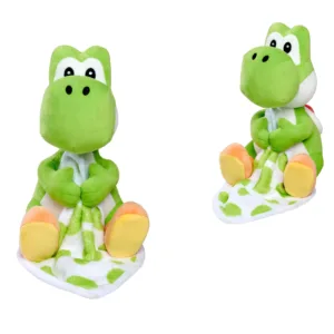 SUPER MARIO - Yoshi - Peluche 23cm + Doudou