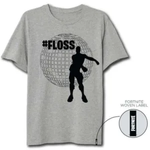 FORTNITE - T-Shirt Floss Grey (XXL)