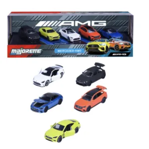 RIDE COOL - Mercedes-AMG - Pack de 5 Voitures Miniature - 1:64