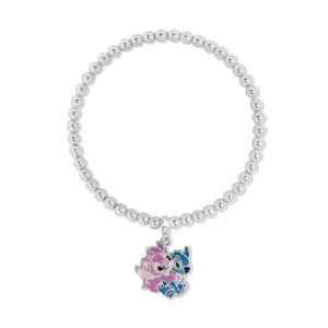 STITCH & ANGEL - Bracelet avec Pendentif
