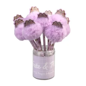 PUSHEEN - Boite de 10 Stylos-Bille Pompom
