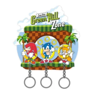 SONIC - Support Mural pour Clés avec 3 Porte-clés