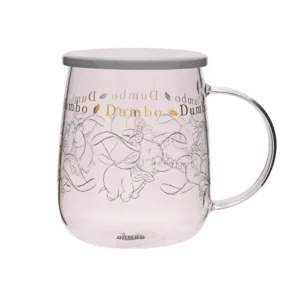 DISNEY - Dumbo - Mug en Verre avec Couvercle 540ml