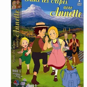 Dans les Alpes avec Annette Coffret 4DVD
