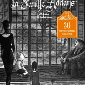 LA FAMILLE ADDAMS - Le coffret de cartes postales