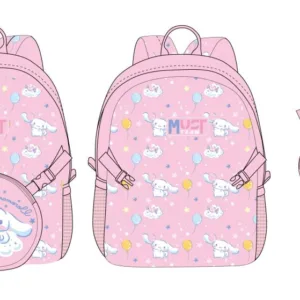 CINNAMOROLL - Must - Sac à dos + un mini sac détachable