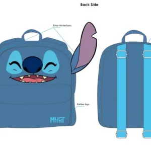 STITCH - Plush - Sac à dos '27x24x7cm'