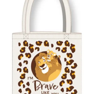 DISNEY - Roi Lion - Mufasa & Simba - Tote Bag 36x39cm