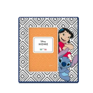DISNEY - Tales - Cadre Photo en Céramique 20x18cm - Lilo & Stitch