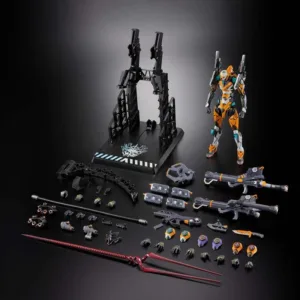 EVANGELION - EVA-00 + Lance de Longinus - Figure Metal Build 30th 22cm