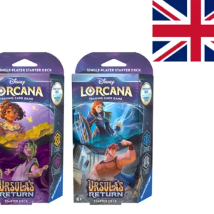DISNEY - Lorcana - Trading Cards Boite de 8 Starters Chapitre 4 - UK