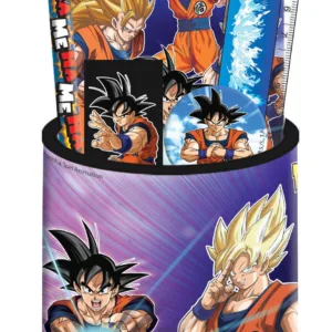 DRAGON BALL SUPER - Set de Papeterie + Pot à Crayon - 7pc.