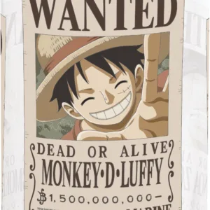 ONE PIECE - Wanted - Bouteille Plastique - Format 850ml