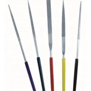 GUNDAM ACC - Jeu de 5 Mini Limes en Diamant - 100mm