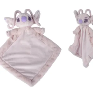 STITCH - Peluche Angel + Doudou Pastel - 38cm