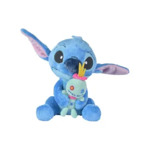 STITCH - Peluche Stitch avec Scrump - 25cm